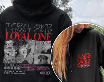 Moletom com foto personalizada do seu cachorro para aniversário de amante de animais de estimação, presente personalizado com foto do seu cachorro para dono de cachorro, camiseta com foto de gato para presente de homenagem.