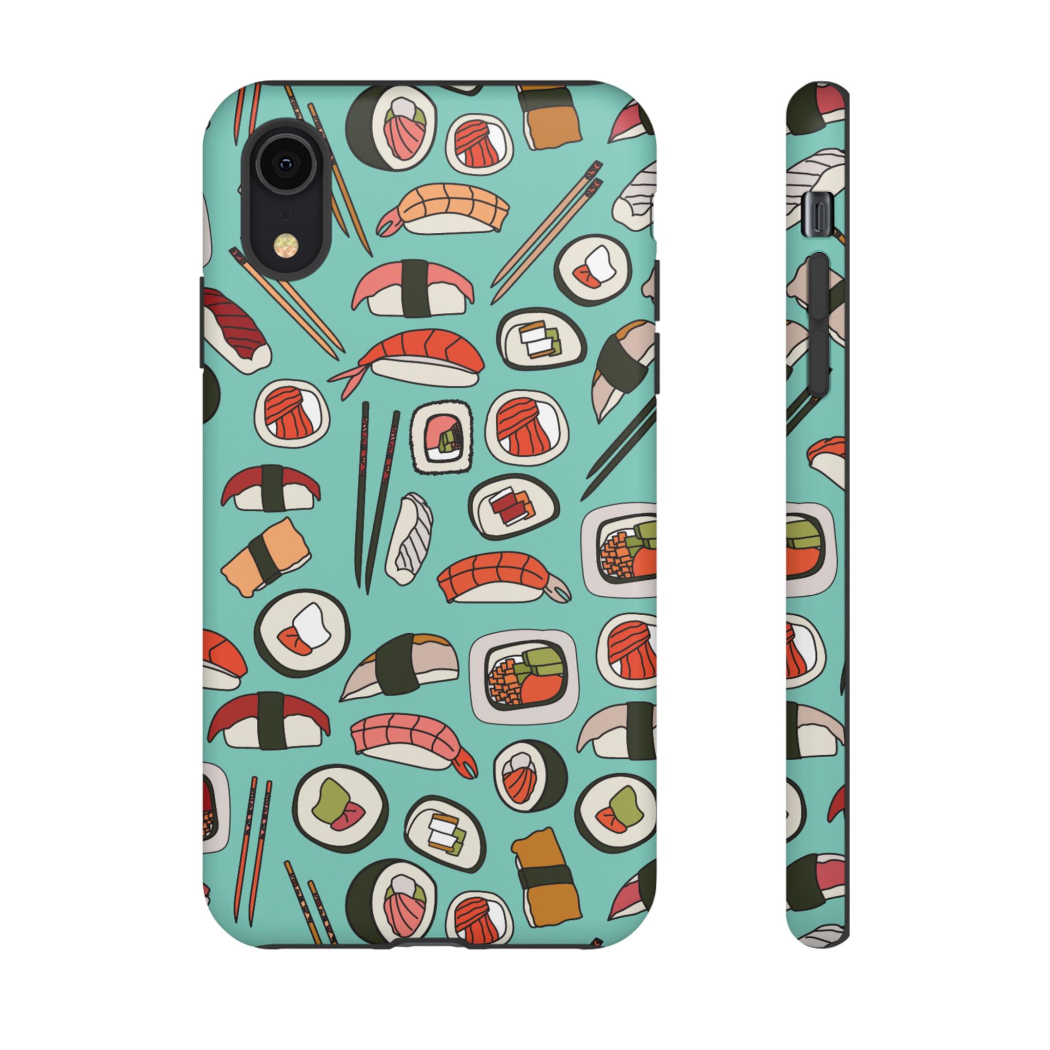 Japanese Sushi Pixel iPhone Case Magsafe対応 Hello Kitty Sushi iPhone Case - Shop Sonix
