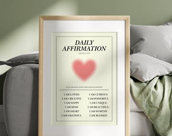Manifesting Printable Wall Art Prints,Daily affirmation, love yourself, universe , Motivational Poster, Home Decor, Inspirational Quotes