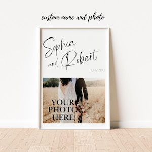 Custom couple Wall Art Print, Personalized name, anniversary wall art,Personalized Wall Art, Custom Poster, couple gift, anniversary gift