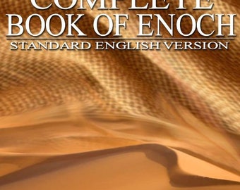 Ancient Wisdom Book of Enoch Template, Spiritual Wisdom and Ancient Text Religious Revelation Book