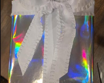 Geschenkverpackung für Einkäufe erhältlich