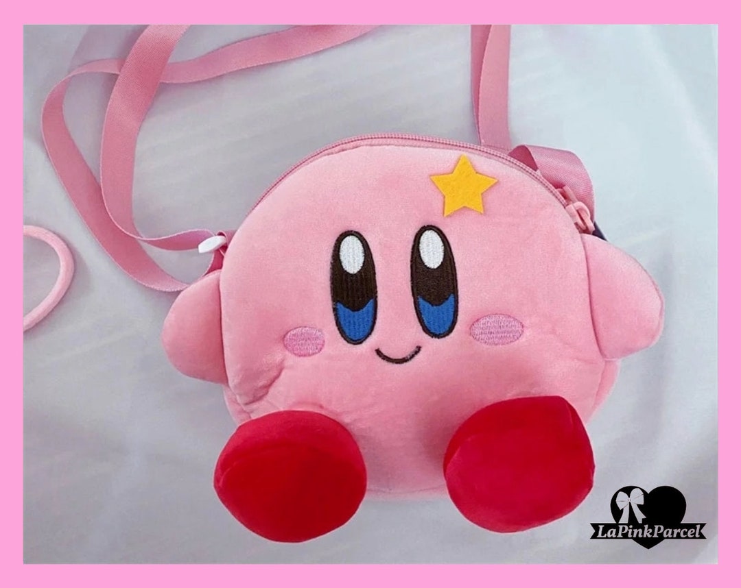 Kirby Mini Side Bag Kirby Pouch, Cute Gifts, Cute Side Bags, Gifts for Her Etsy