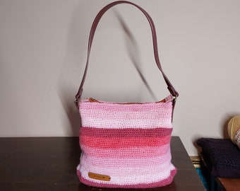 Gehaakte tas, handgemaakte gehaakte tas, bolsa de Crochete