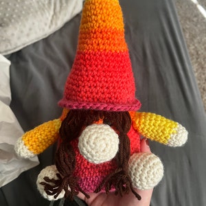Crocheted Gnome