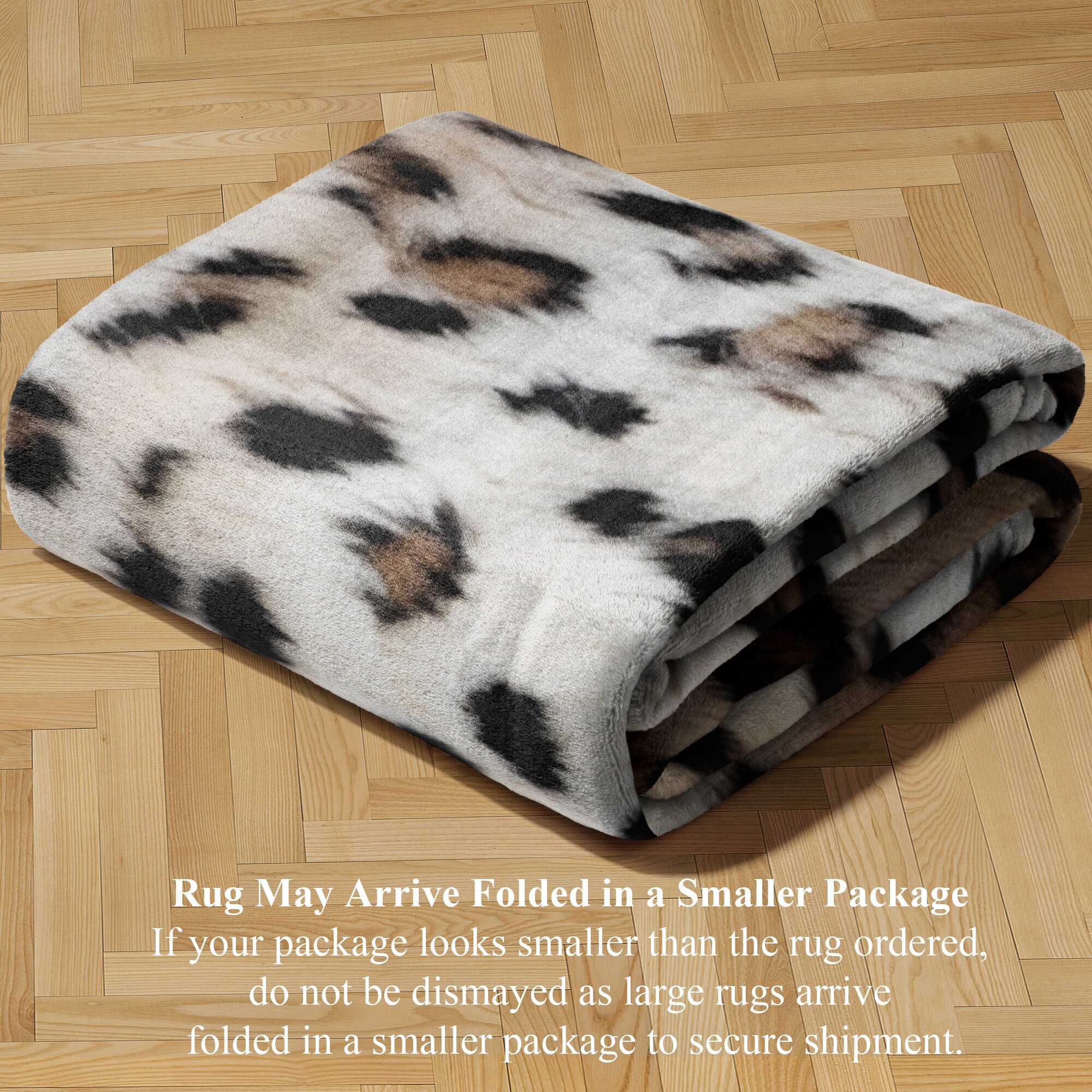 Large Leopard Rug, Animal Print Area Carpet, Eclectic Room Decor ...