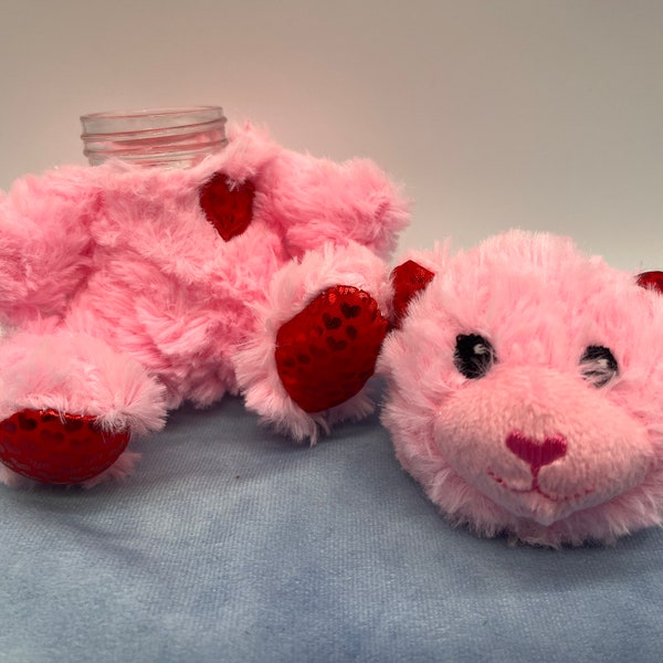 Teddy Bear Stash Jar Etsy