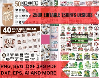 250k design de camisetas para sua loja Print On Demand | Download instantâneo | Design POD | Designs de camisetas com direitos de revenda | impressão sob demanda