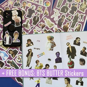 BTS Army gift Kpop merch Jungkook Agust D Jimin Great BTS vinyl sticker Suga Namjoon bts Jin Hobi merch  BTS Stickers pack Waterproof