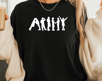 BTS-inspired Shirt: Tshirt Kpop Merch, K-pop Army gift Tee, Jimin Jung kook Namjoon Jin Yoongi Hoseok, Taehyung