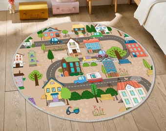 Kinderzimmer Teppich, Kinderzimmer Teppich, Krabbeldecke, Babyteppich, Spielteppich, Spielteppich für Kinder, Geschenk Babyteppich