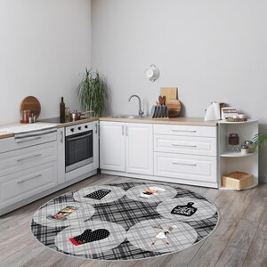 Personalized Kitchen Rug Mat, Custom Kitchen Utensils Carpet Rugs,non ...