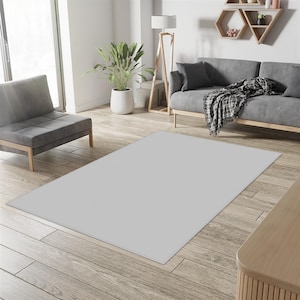 Gray Carpets, Black Rugs, Customizable Carpet, Gray Area Rug, Living Room Rug, Non-Slip Carpet, Gray Living Room Rugs, Kitchen Rug, Gift Rug