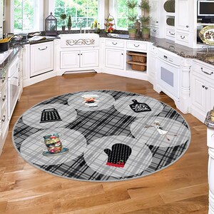 Personalized Kitchen Rug Mat, Custom Kitchen Utensils Carpet Rugs,non ...