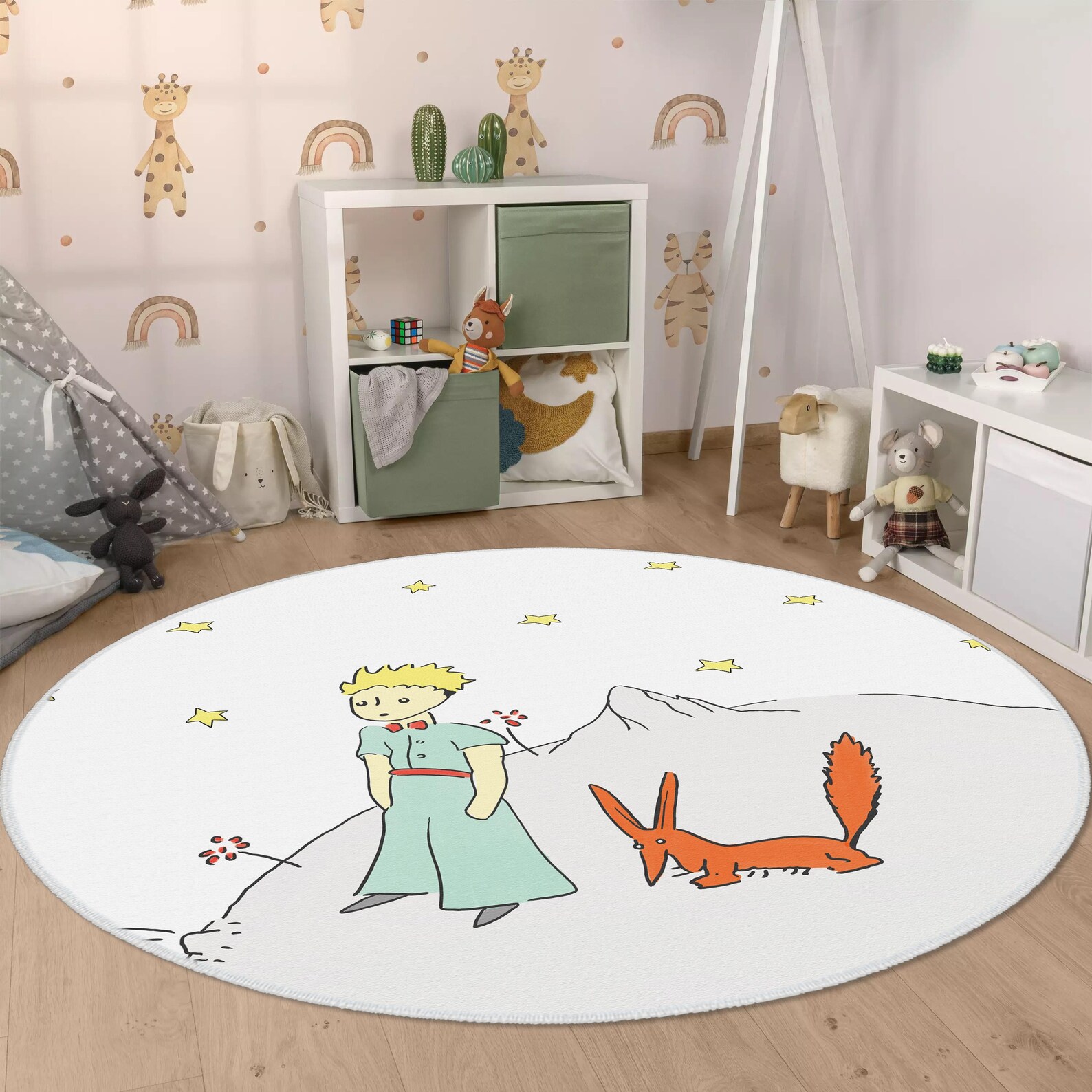 Little Prince Rug, Le Petit Prince Baby Rug, Little Prince Nursery ...