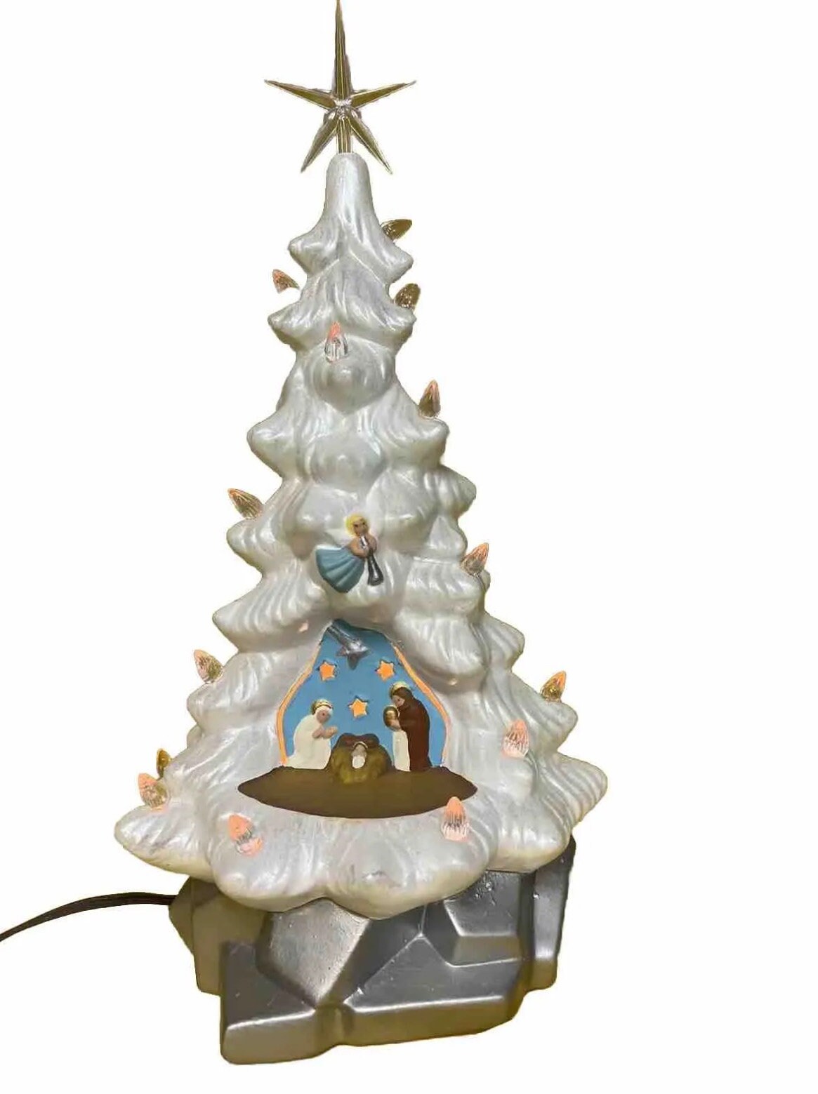 * antique tree ୨୧⸝.·*° 白いベルがかわいい サマーツリー antique tree ୨୧⸝.·*° 白いベルがかわいい サマーツリー antique