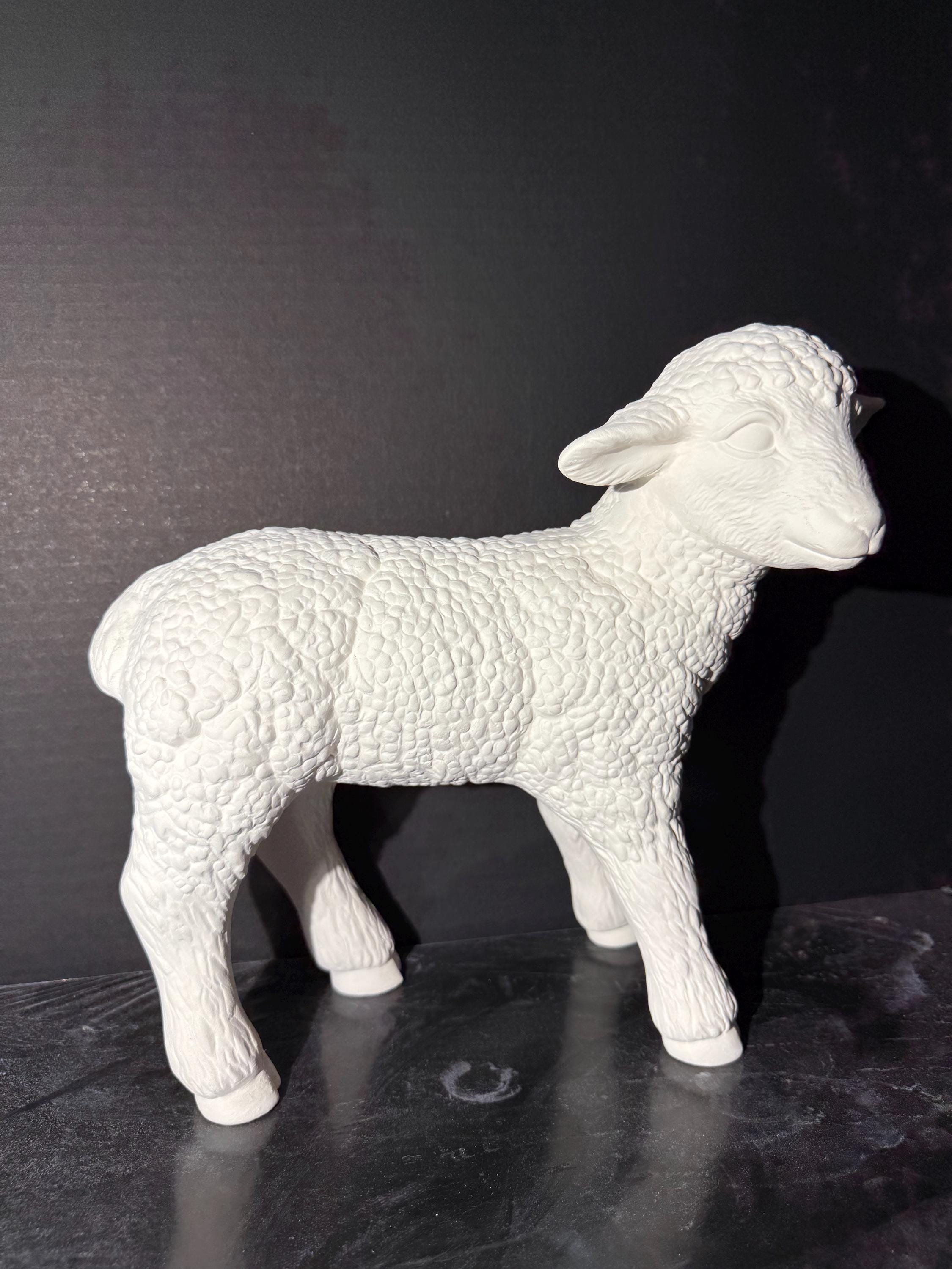 Animals - Lamb Standing - 11” Tall - Vintage 1988 Scioto - Ready Animals - Lamb Standing - 11” Tall - Vintage 1988 Scioto - Ready