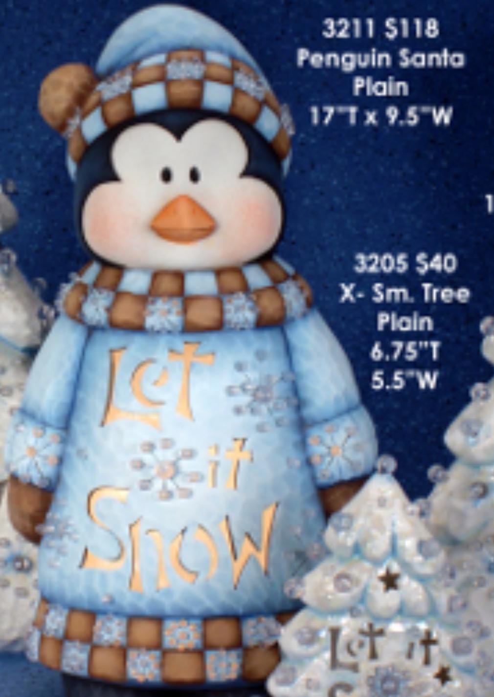 Christmas - Clay Magic - Penguin Santa - 3211 - 17” Tall - Ready
