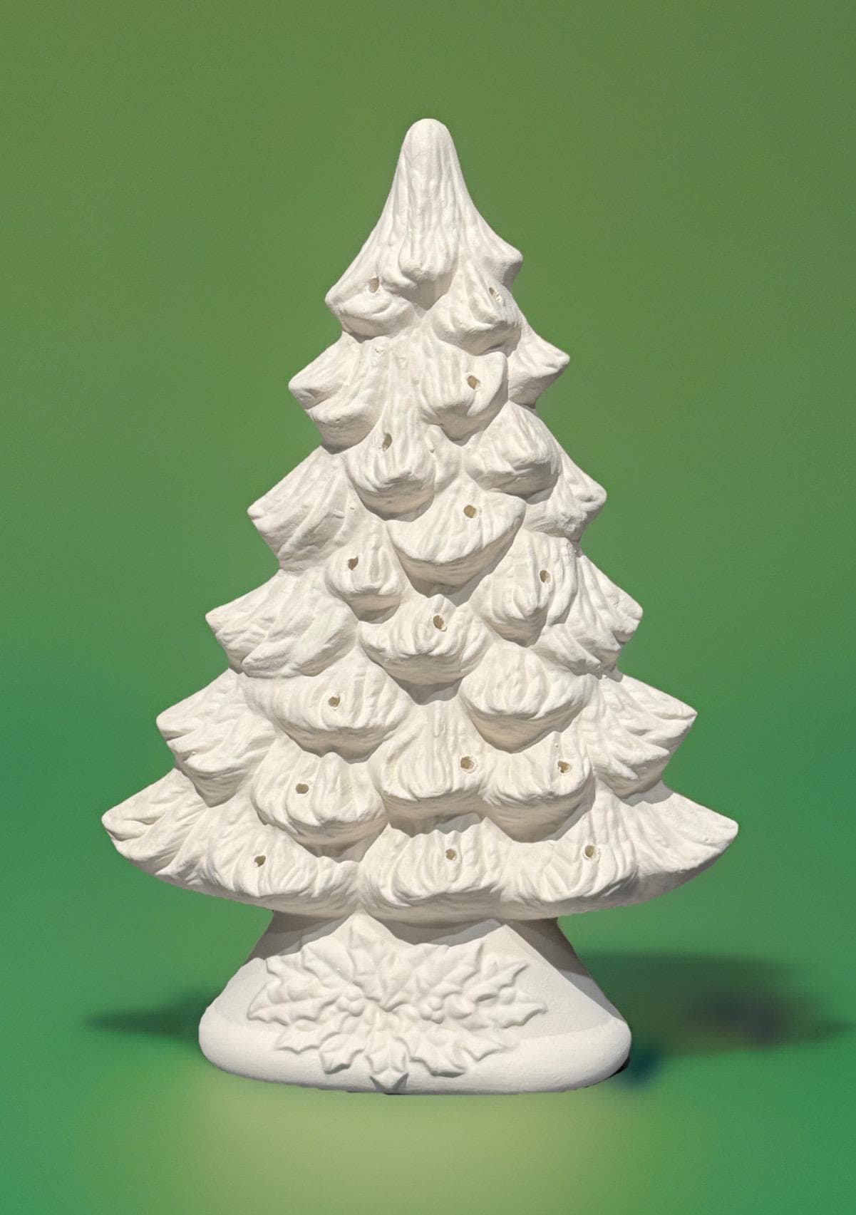 Christmas - Atlantic - Christmas Tree - 8” Tall - Pin Hole Light