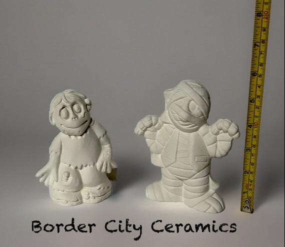 Halloween - Clay Magic Set (2) - Mummy & Zombie Set - Ready to