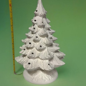 Christmas Trees - Nowell - Christmas Tree with Nativity 12” Tall - Ready to Paint -