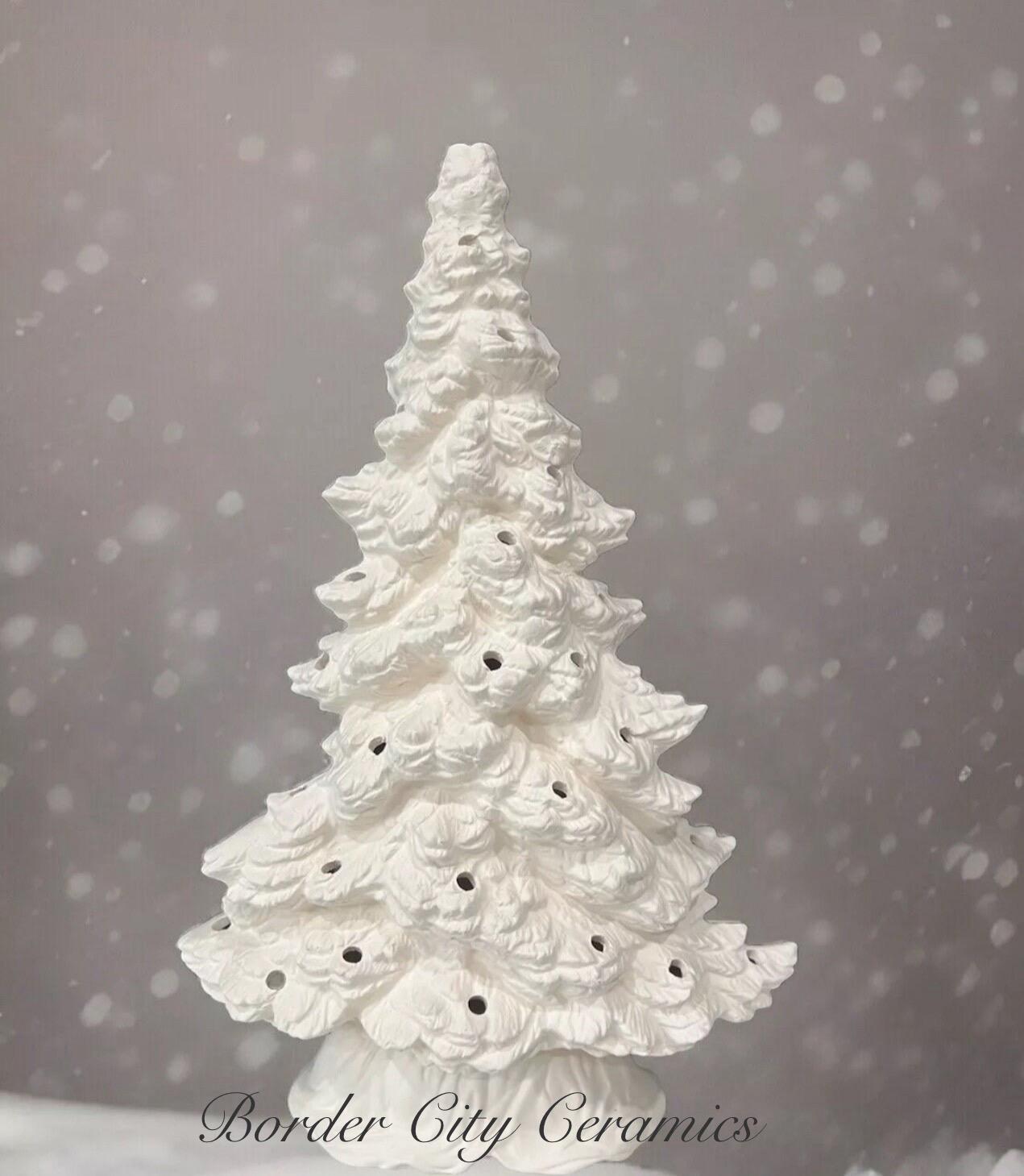 Christmas Trees - Tampa Bay W/base - Ready-to-paint - 168AB