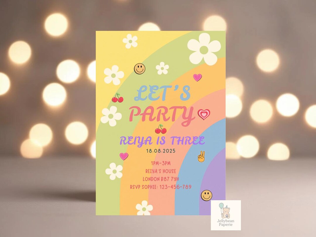 Invitaciones Cumpleaños Infantil Big Dot Of Happiness Dos Invitaciones De  Relleno Con Forma De Groovy, Tarjetas De Invitación Para Fiesta De Segundo  Cumpleaños Hippie Con Sobres, Juego De 12 Invitaciones Cumpleaños Niña, image size:1080x810