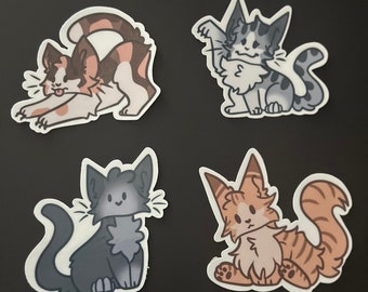 Pegatinas lindo gato