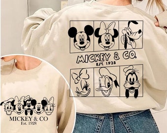 Mickey and Friends SVG PNG: Printable Design for Cricut