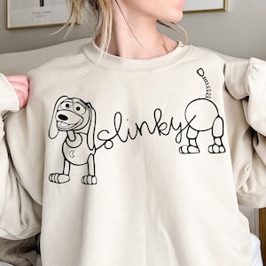 Slinky Dog SVG, Toy Storyy SVG, Andy Woody Buzz Lightyear SVG, Dostosuj prezent SVG, Plik do cięcia winylu, Svg, Dxf, Plik projektu PNG