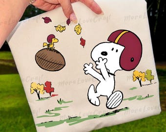 Image PNG rétro de Snoop Football : Design Touchdown, Jour de match (Téléchargement numérique)