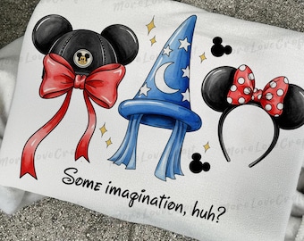 Vintage Cartoon Sorcerer Mouse PNG: Magic Wizard Clipart