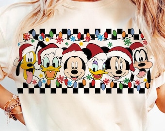 Mouse and Friends Christmas Svg Png, Mickey Christmas Svg, Christmas Squad Svg, Christmas Friends Svg, Holiday Season Svg Christmas shirt