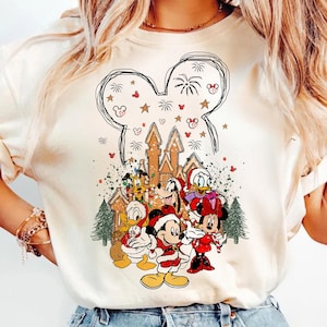 Christmas Mickey and Friends PNG, Merry Christmas Png, Christmas Mouse Png, Christmas Squad, Xmas Holiday Png