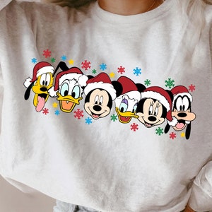 Mouse and Friends Christmas Svg Png, Mickey Christmas Svg, Christmas Squad Svg, Christmas Friends Svg, Holiday Season Svg Christmas shirt
