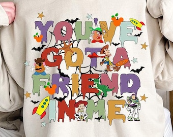 You've Got A Friend In Me PNG, Retro Halloween Png, Spooky Vibes Png, Trick Or Treat Png, Halloween Skeleton Masquerade, Digital Download