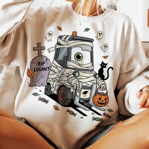 Paquete de coches de Halloween (PNG), ambiente espeluznante, mascarada de Halloween, truco o trato (PNG), Halloween de moda, archivos PNG para sublimación de Cricut imagen 4