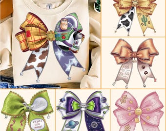 Coquette Story Png Bundle: Family Trip Matching File (Instant Download)