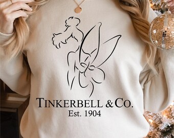Fairy Tinker Bell SVG PNG: Silhouette Cut Files (Digital Download)