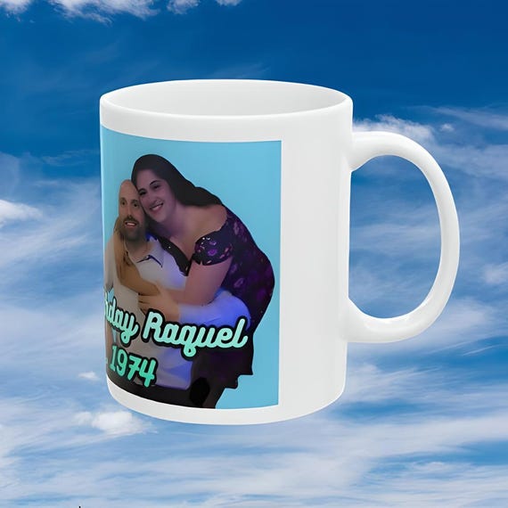 Personalized mug for Anniversary gift, Coffee mug for Anniversary or Birthday gift, 11 or 15 oz ceramic coffee mug gift, Ceramic coffee mug