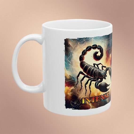 Scorpio Zodiac Mug, Zodiac Coffee mug, Scorpio mug, Scorpio coffee mug, Scorpio birthday gift, Scorpio zodiac mug 11 Oz ceramic coffee mug