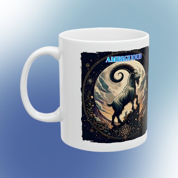 Capricorn Zodiac Mug, Zodiac Coffee mug, Capricorn mug, Capricorn coffee mug, Capricorn birthday gift, Capricorn zodiac mug 11 Oz coffee mug
