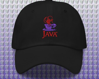 Vintage 1990s Java Script Sun Microsystems Strap Back Hat / OSFA