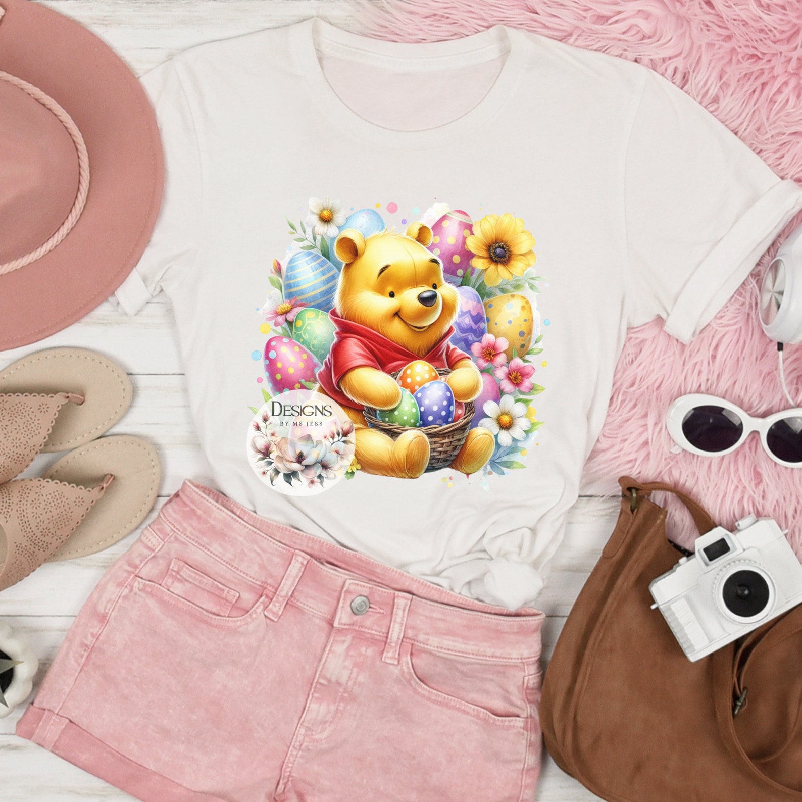 Winnie Pooh Easter Basket, Pooh Bear Wall Art, Winnie Pooh Clipart