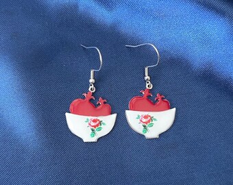 Pomegranate Earrings Yalda Night Inspired Jewelry
