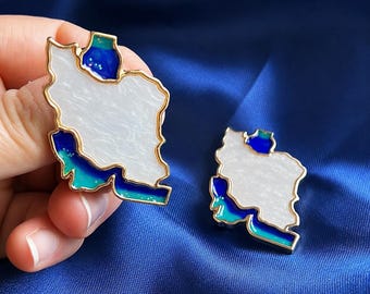 Map Brooch Pin For Men & Women