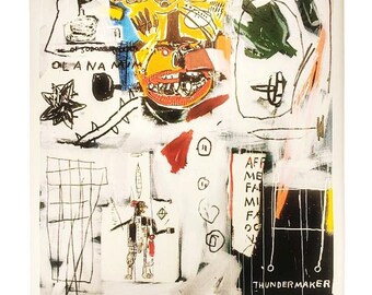 バスキア　Basquiat リトグラフ ジャン＝ミシェル・バスキア リトグラフ サイン入りエディション