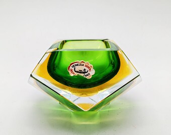 Vintage Ashtray or Catch-all in Murano Glass by Flavio Poli for Seguso - 1960s