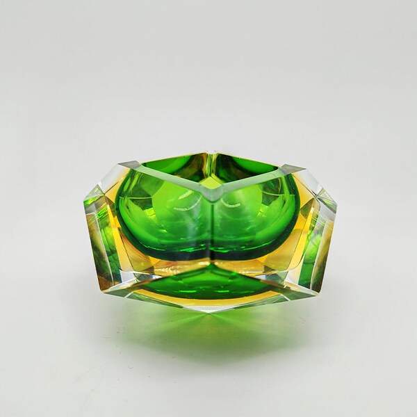 1960s Ashtray or Catch-all in Murano Glass by Flavio Poli for Seguso.