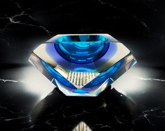 1960S Ashtray or Catch-all in Murano Glass by Flavio Poli for Seguso.